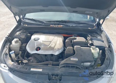 2015 Hyundai Sonata Hybrid z USA, uszkodzony, nr VIN KMHEC4A46FA120681